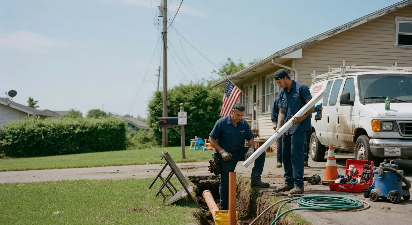 Sewer Line Inspection in Richton Park, IL